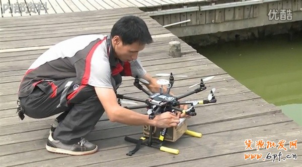 順豐快遞無人機送貨，開創物流新運輸先河。