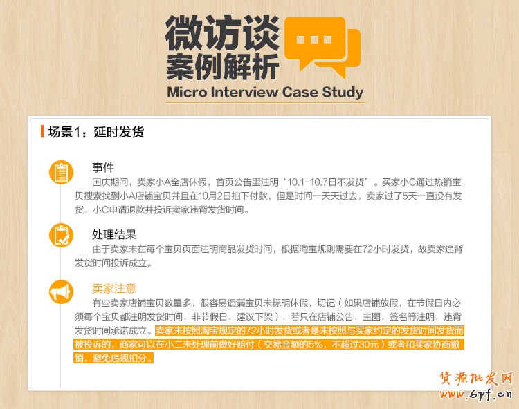 小二面對(duì)面訪談雙11大促后的售后問題