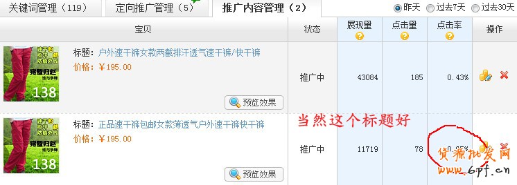 兩套推廣內容——系統(tǒng)幫你選擇優(yōu)秀推廣創(chuàng)意