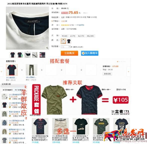 淘寶店鋪關聯營銷的奧秘