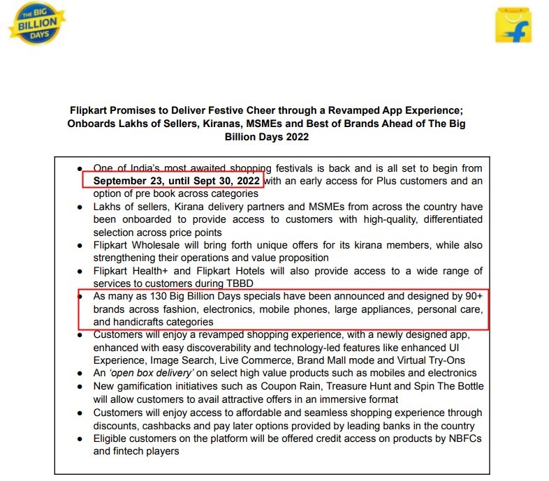Flipkart平臺新賣家數(shù)量相比去年增長220%